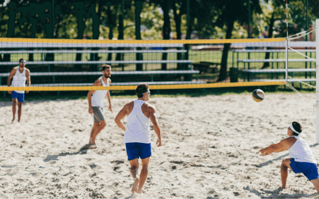 Volleyball Gruppe Erwachsenen Turnen Turnverein Dogern